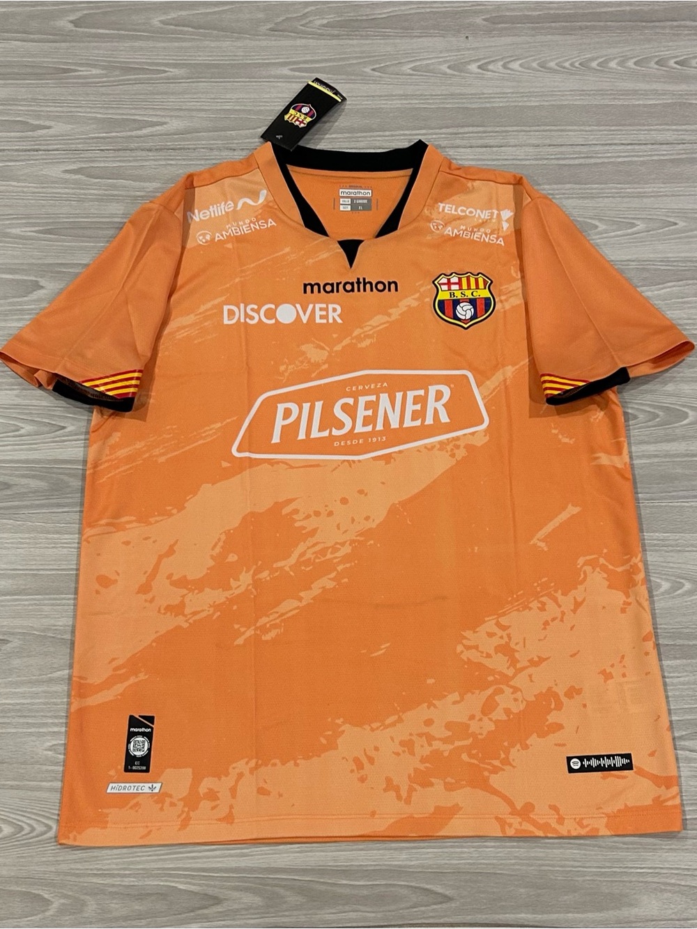 Marathon 2025/26 Authentic Barcelona Guayaquil Ecuador Jersey Men’s Size XL